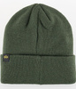 Czapka zimowa ALPHA INDUSTRIES 3D ciemnozielona (dark green) 168910 257