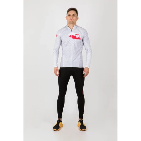 Legginsy biegowe męskie EXTREME HOBBY POLSKA PRIME czarny