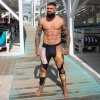Legginsy Sportowe Męskie Golden Warrior