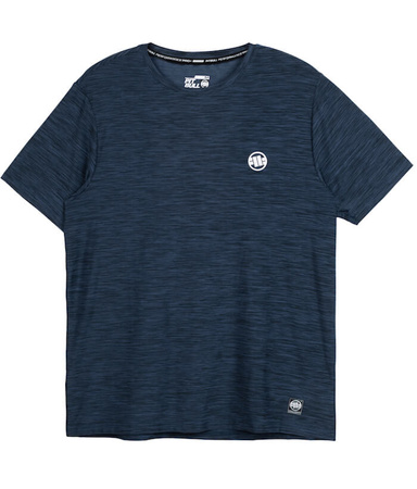 T-shirt PIT BULL SMALL LOGO CASUAL SPORT granatowy (navy melange)