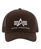 Czapka ALPHA INDUSTRIES TRUCKER BASIC hunter brown 186902 696