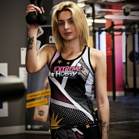 Tank Top Techniczny Damski Comics