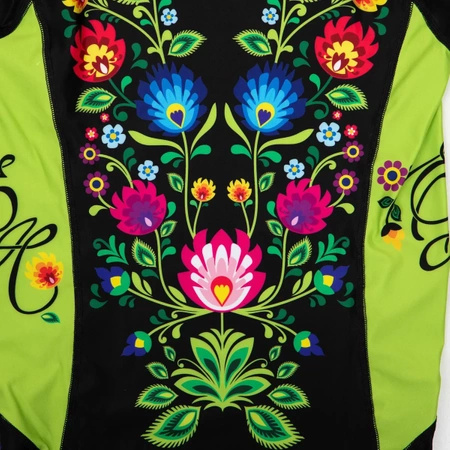 Longsleeve rashguard damski EXTREME HOBBY FOLK czarny