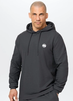 Bluza PIT BULL ROCKEY PIQUE grafitowa kaptur