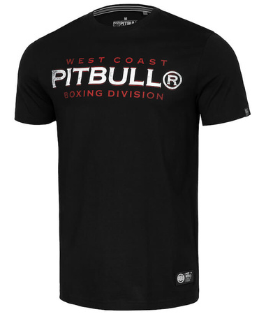 T-shirt PIT BULL BOXING 19 czarny