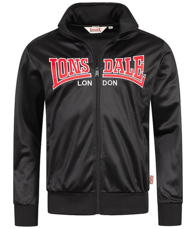 Bluza LONSDALE POLKERRIS czarna stójka