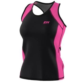 Tank top biegowy damski EXTREME HOBBY MOOD czarny