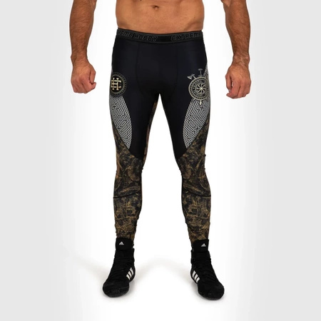 Legginsy męskie EXTREME HOBBY SLAVICA ORBIS czarny