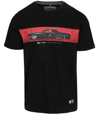 T-shirt PIT BULL DEVIL'S DEVILLE czarny