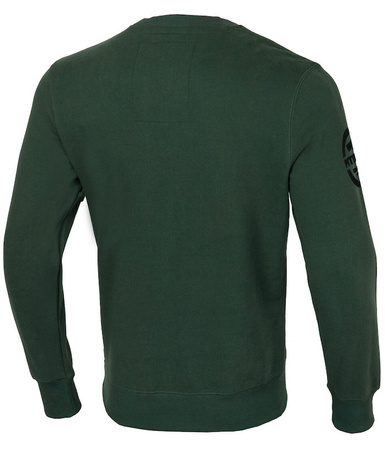 Bluza PIT BULL SHERWOOD ciemnozielona (dark green) prosta