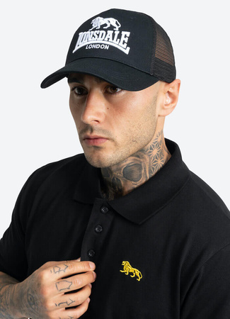 Czapka LONSDALE BLAYDON czarna