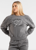 Damska bluza PIT BULL MANZANITA HEART WMN grey prosta