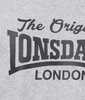 Bluza LONSDALE BURGHEAD szara prosta