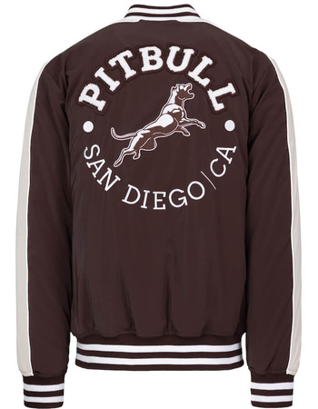 Kurtka PIT BULL MANOLITO bordowa