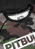 Rashguard PIT BULL CROSS CAMO woodland camo krótki rękaw