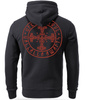 Bluza DOBERMANS THORS CROSS BK386 kaptur czarna