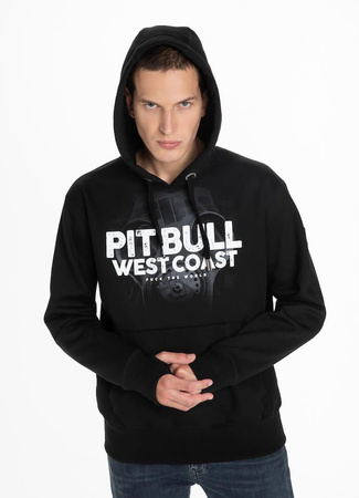 Bluza PIT BULL FUCK THE WORLD czarna kaptur