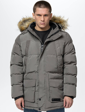 Kurtka parka PIT BULL FOREST taupe