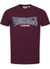 T-shirt LONSDALE DUKINFIELD bordowy