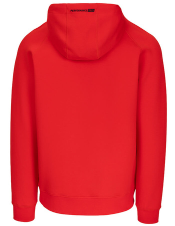 Bluza PIT BULL DOGWOOD czerwona (fluo red) kaptur