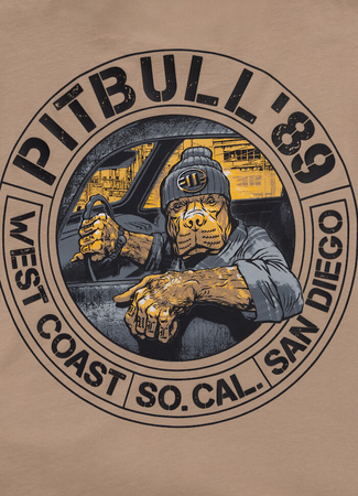 T-shirt PIT BULL DRIVING sand savana