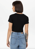 T-shirt damski PIT BULL Rib CROPPED WMN czarny