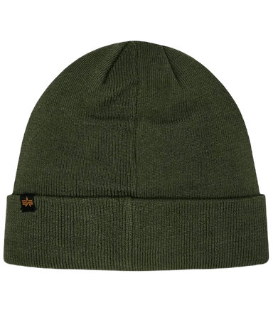 Czapka zimowa ALPHA INDUSTRIES X-FIT ciemnozielona (dark green) 168905 257