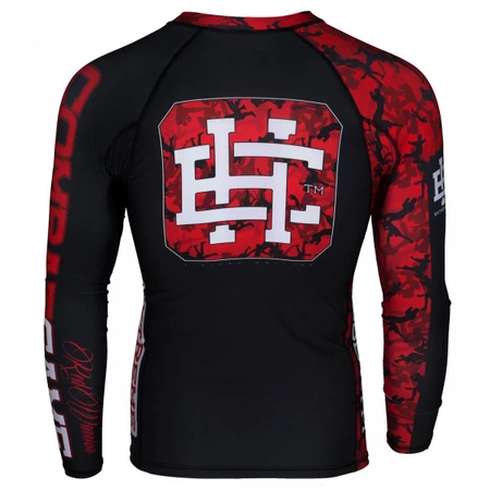 Longsleeve rashguard EXTREME HOBBY RED WARRIOR czarno-czerwony