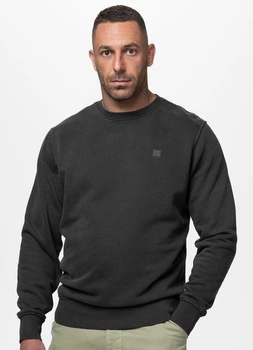 Bluza PIT BULL Washed HACKETT grafitowa prosta