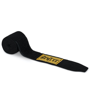 Bandaże bokserskie, owijki BENLEE ELASTIC 450 cm czarne