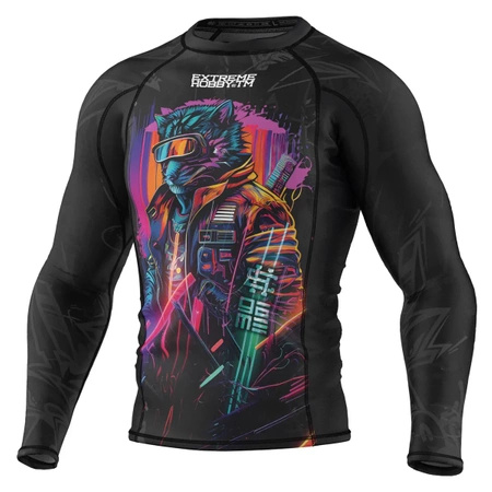 Longsleeve rashguard EXTREME HOBBY CYBER ANIMALS TIGER