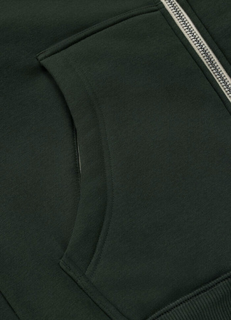 Bluza/kożuch PIT BULL RUFFIN DETROIT dark green rozpinana