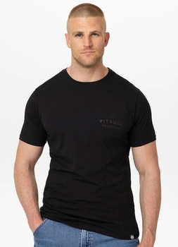T-shirt PIT BULL USA CAL 140 spandex czarny