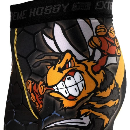 Legginsy kids EXTREME HOBBY ANGRY WASP czarny