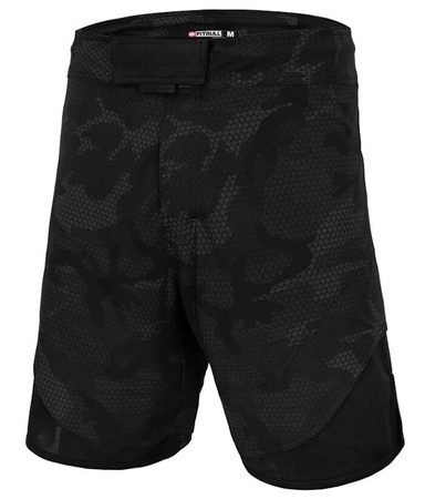 Spodenki grapplingowe PIT BULL 1 NET CAMO 2 all black camo