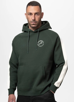 Bluza PIT BULL SAN DIEGO CA dark green kaptur