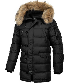 Kurtka parka PIT BULL KINGSTON czarna