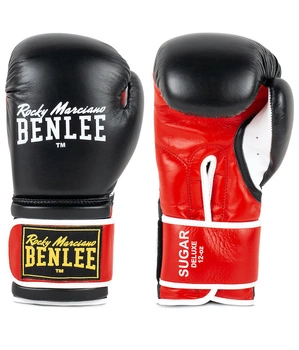 Skórzane rękawice BENLEE SUGAR DELUXE czarne