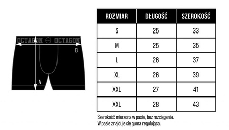 Bokserki OCTAGON MIX DGW komplet 3 sztuk