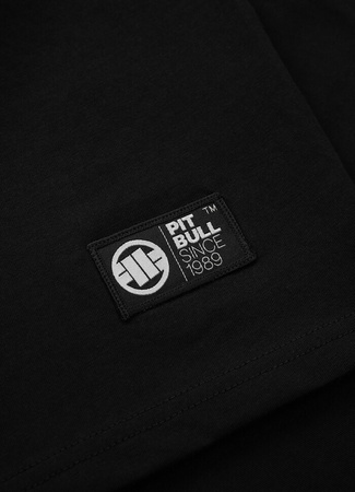 T-shirt PIT BULL STRENGTH &  RESPECT czarny