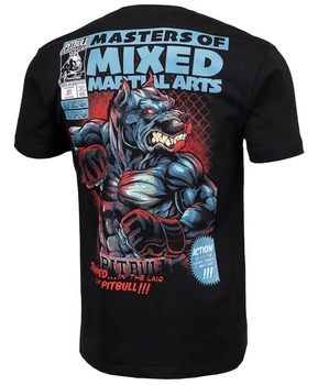 T-shirt PIT BULL MASTER OF MMA czarny