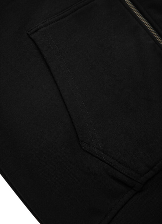 Komplet dresowy PIT BULL EVERTS  bluza czarna rozpinana