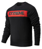 Bluza EXTREME HOBBY HEADLINE czarna prosta