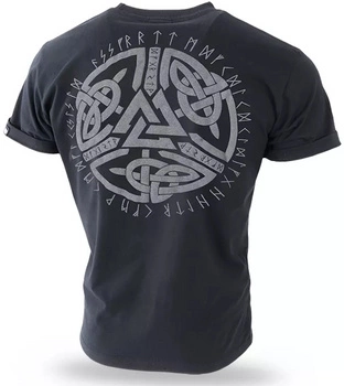 T-shirt DOBERMANS NORTH VALKNUT TS324 czarny
