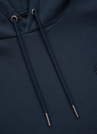 Bluza PIT BULL WASHED LANCASTER granatowa kaptur