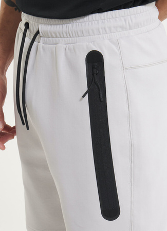 Spodenki PIT BULL POCKET DOGWOOD SPORT białe (white blue)