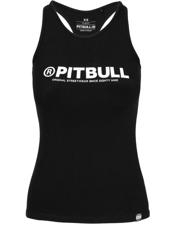 Damski Tank top PIT BULL Slim Fit R WMN czarny