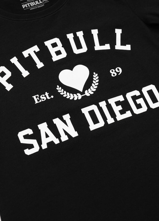 T-shirt damski PIT BULL  LOVE PB WMN czarny