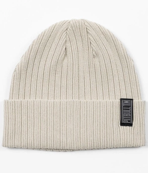 Czapka zimowa PIT BULL SILVAS TM white stone