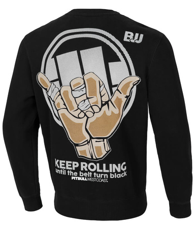 Bluza PIT BULL KEEP ROLLING czarna prosta